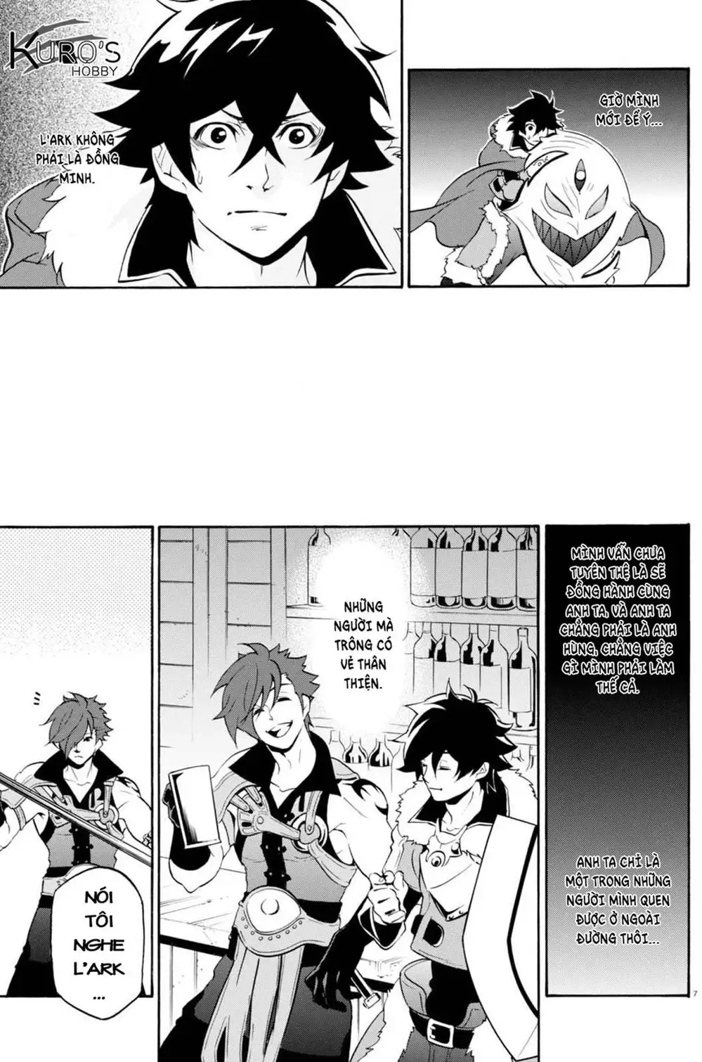 Truyện Tranh Sự Trỗi Dậy Của Anh Hùng Khiên trang 6