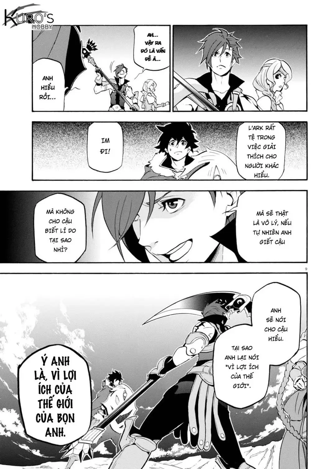 Truyện Tranh Sự Trỗi Dậy Của Anh Hùng Khiên trang 6