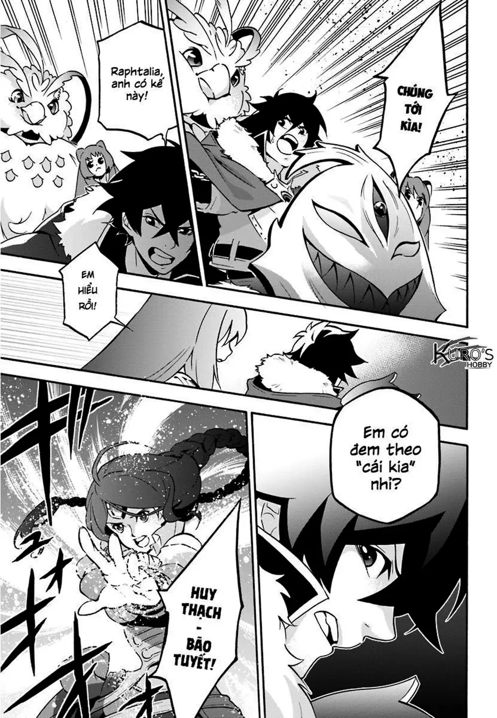 Truyện Tranh Sự Trỗi Dậy Của Anh Hùng Khiên trang 6