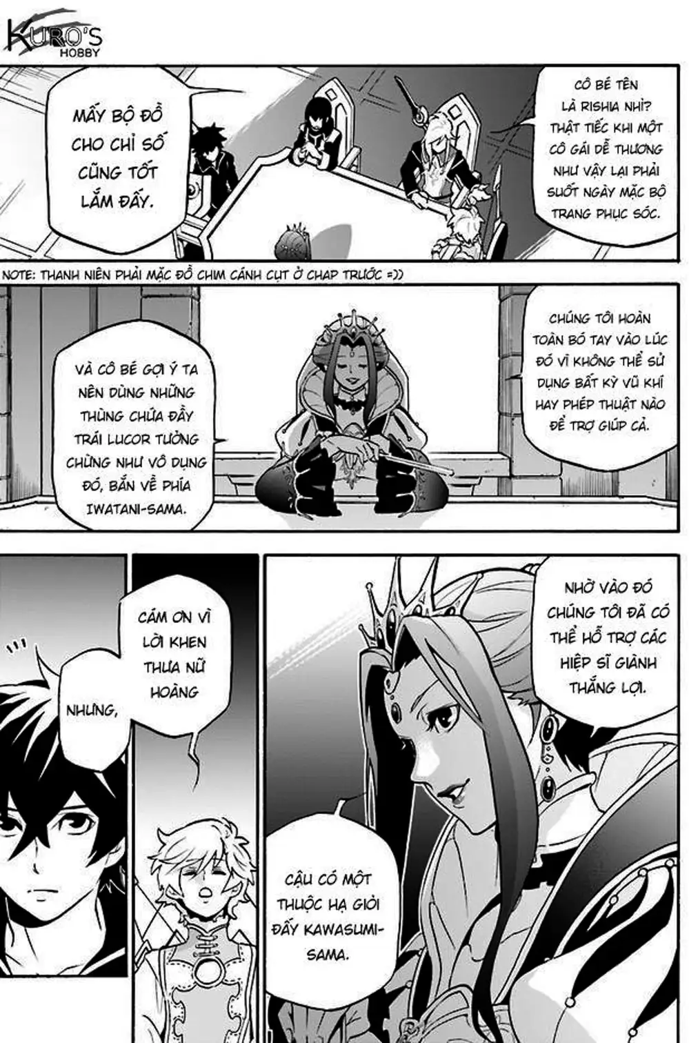 Truyện Tranh Sự Trỗi Dậy Của Anh Hùng Khiên trang 6