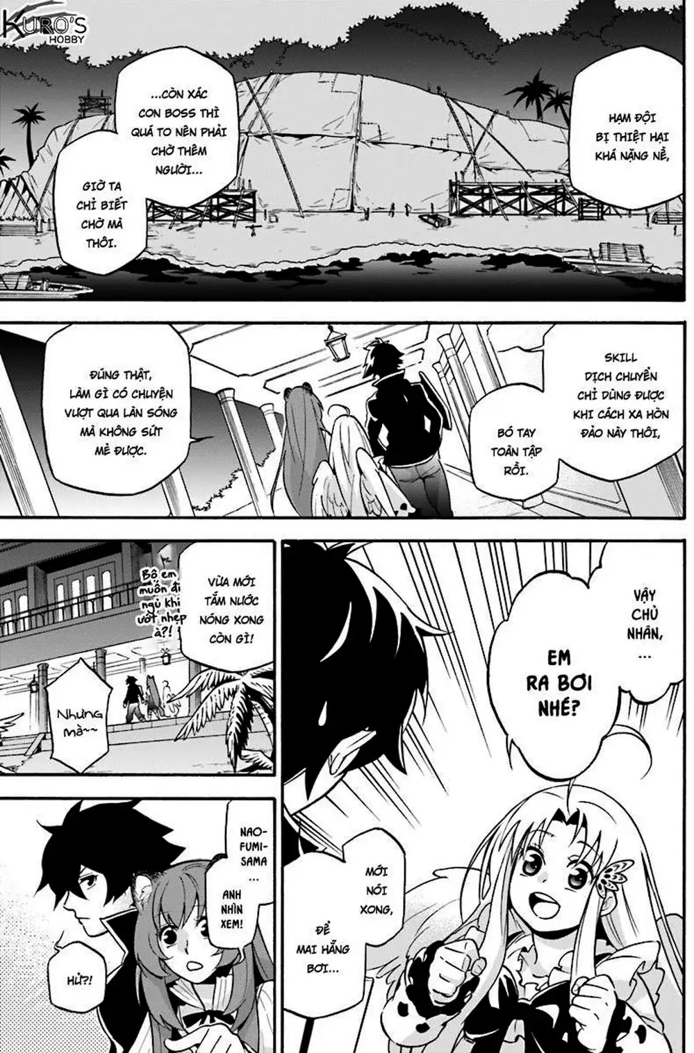 Truyện Tranh Sự Trỗi Dậy Của Anh Hùng Khiên trang 6