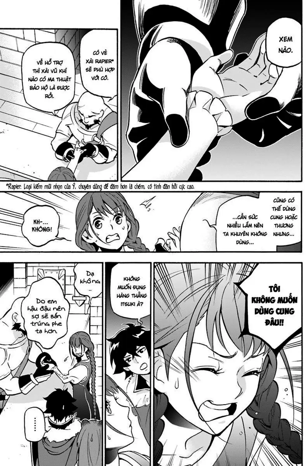 Truyện Tranh Sự Trỗi Dậy Của Anh Hùng Khiên trang 6