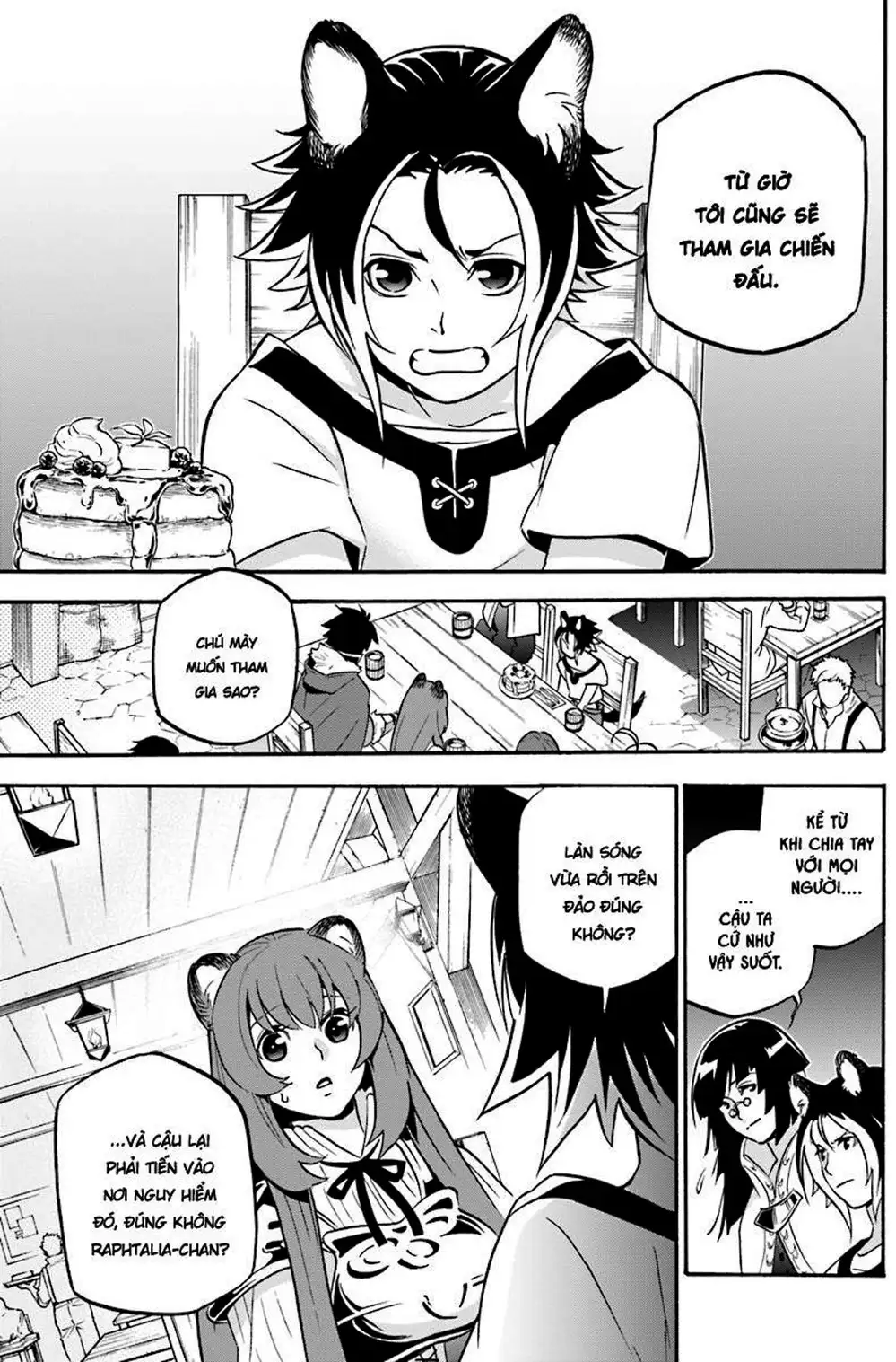 Truyện Tranh Sự Trỗi Dậy Của Anh Hùng Khiên trang 6