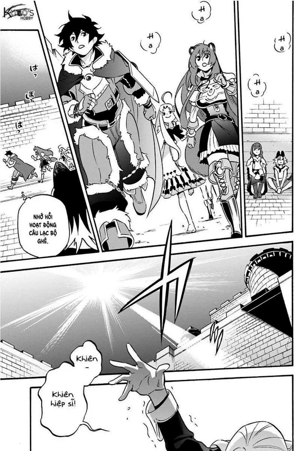 Truyện Tranh Sự Trỗi Dậy Của Anh Hùng Khiên trang 6