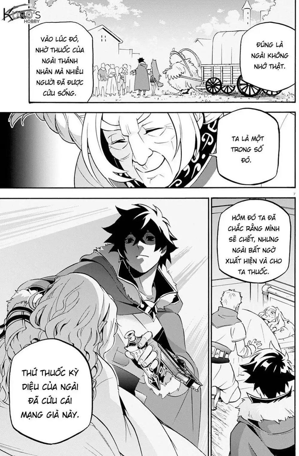 Truyện Tranh Sự Trỗi Dậy Của Anh Hùng Khiên trang 6