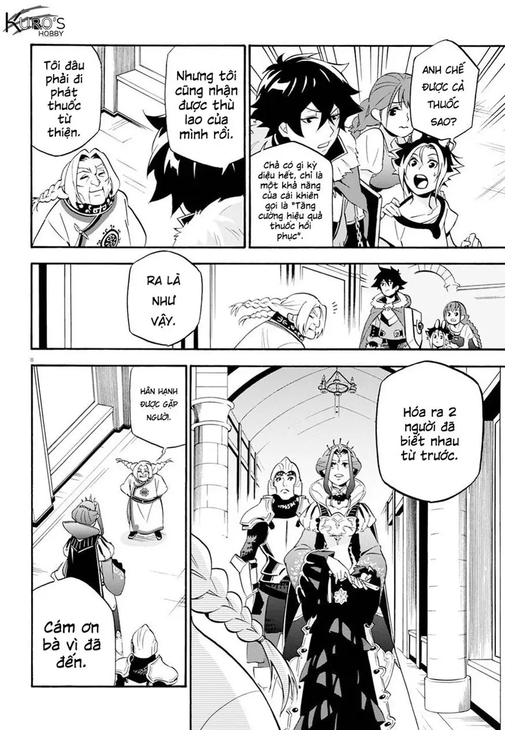 Truyện Tranh Sự Trỗi Dậy Của Anh Hùng Khiên trang 6