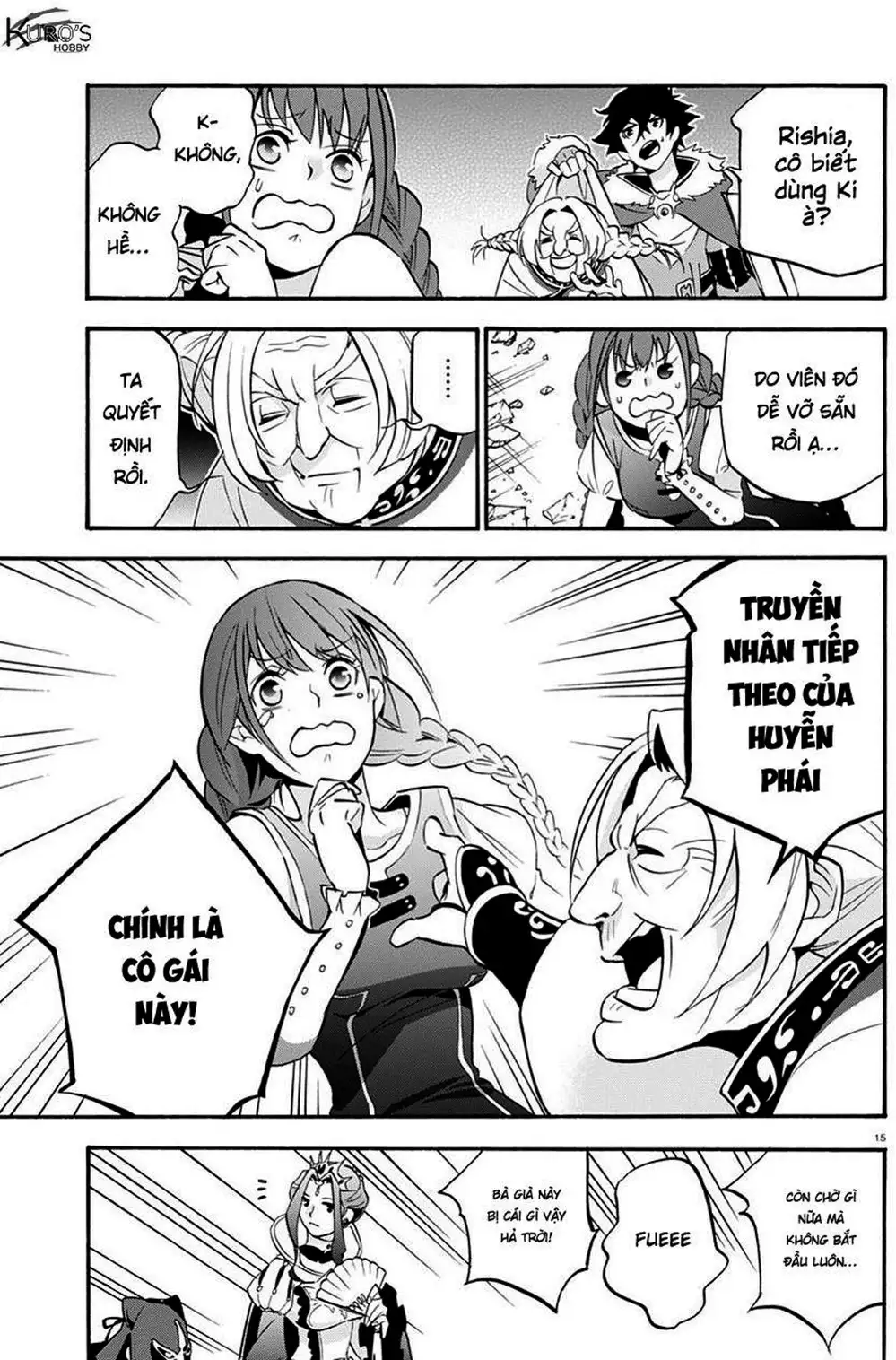 Truyện Tranh Sự Trỗi Dậy Của Anh Hùng Khiên trang 6
