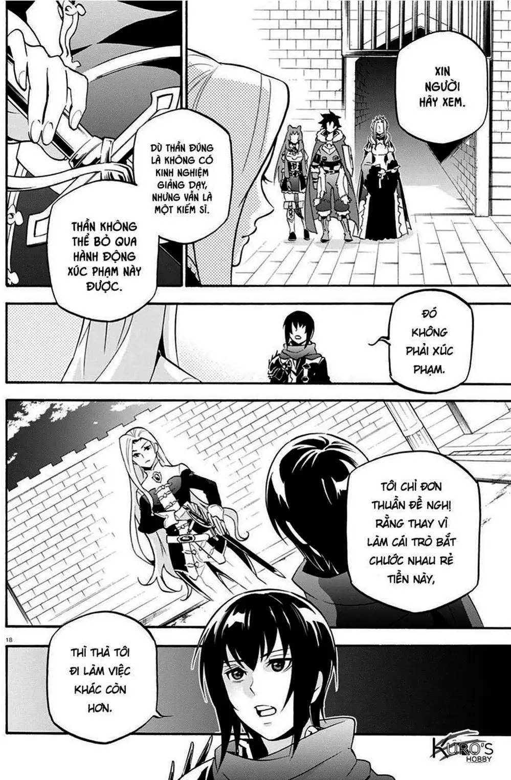 Truyện Tranh Sự Trỗi Dậy Của Anh Hùng Khiên trang 6