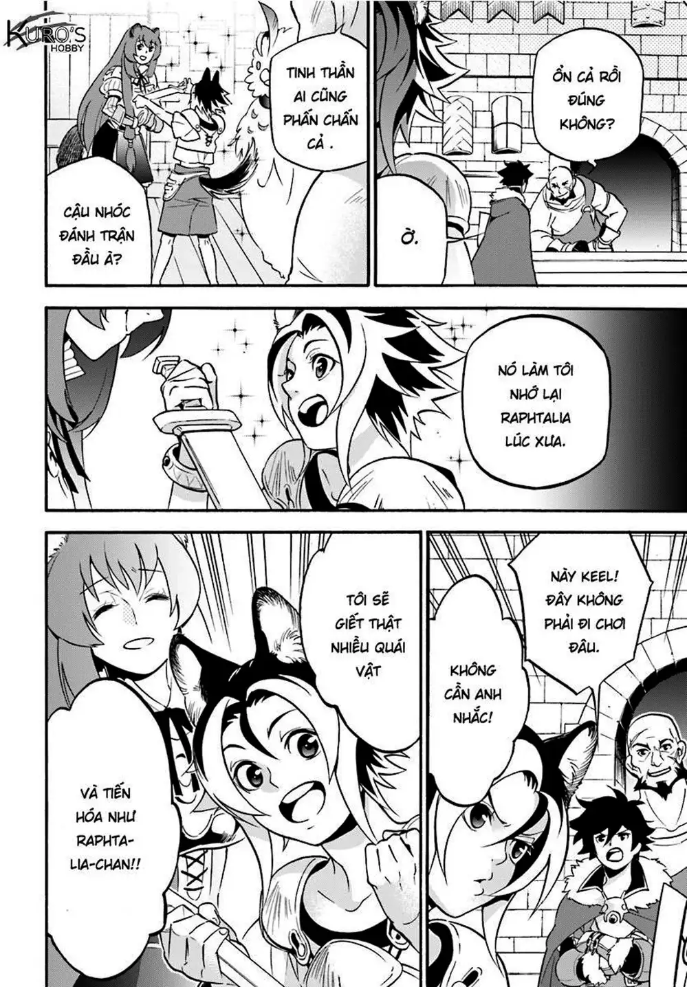 Truyện Tranh Sự Trỗi Dậy Của Anh Hùng Khiên trang 6
