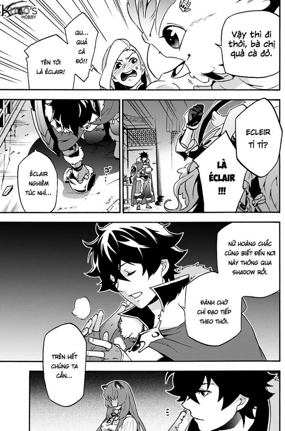 Truyện Tranh Sự Trỗi Dậy Của Anh Hùng Khiên trang 6