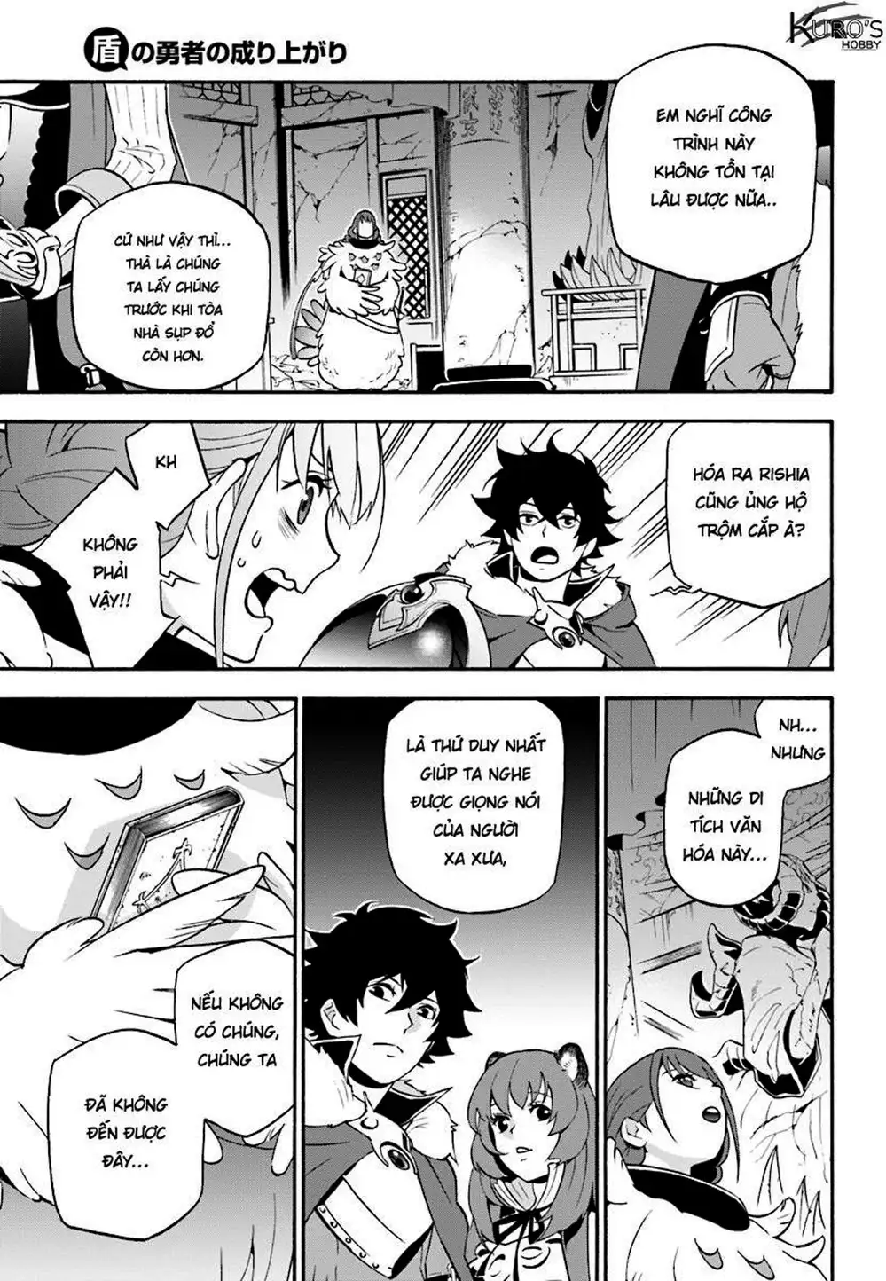 Truyện Tranh Sự Trỗi Dậy Của Anh Hùng Khiên trang 6