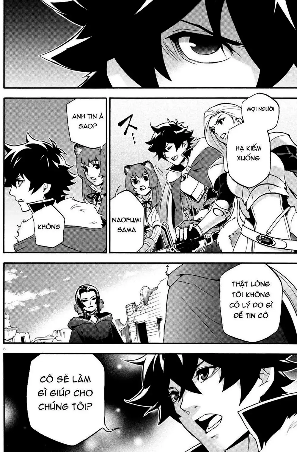 Truyện Tranh Sự Trỗi Dậy Của Anh Hùng Khiên trang 6