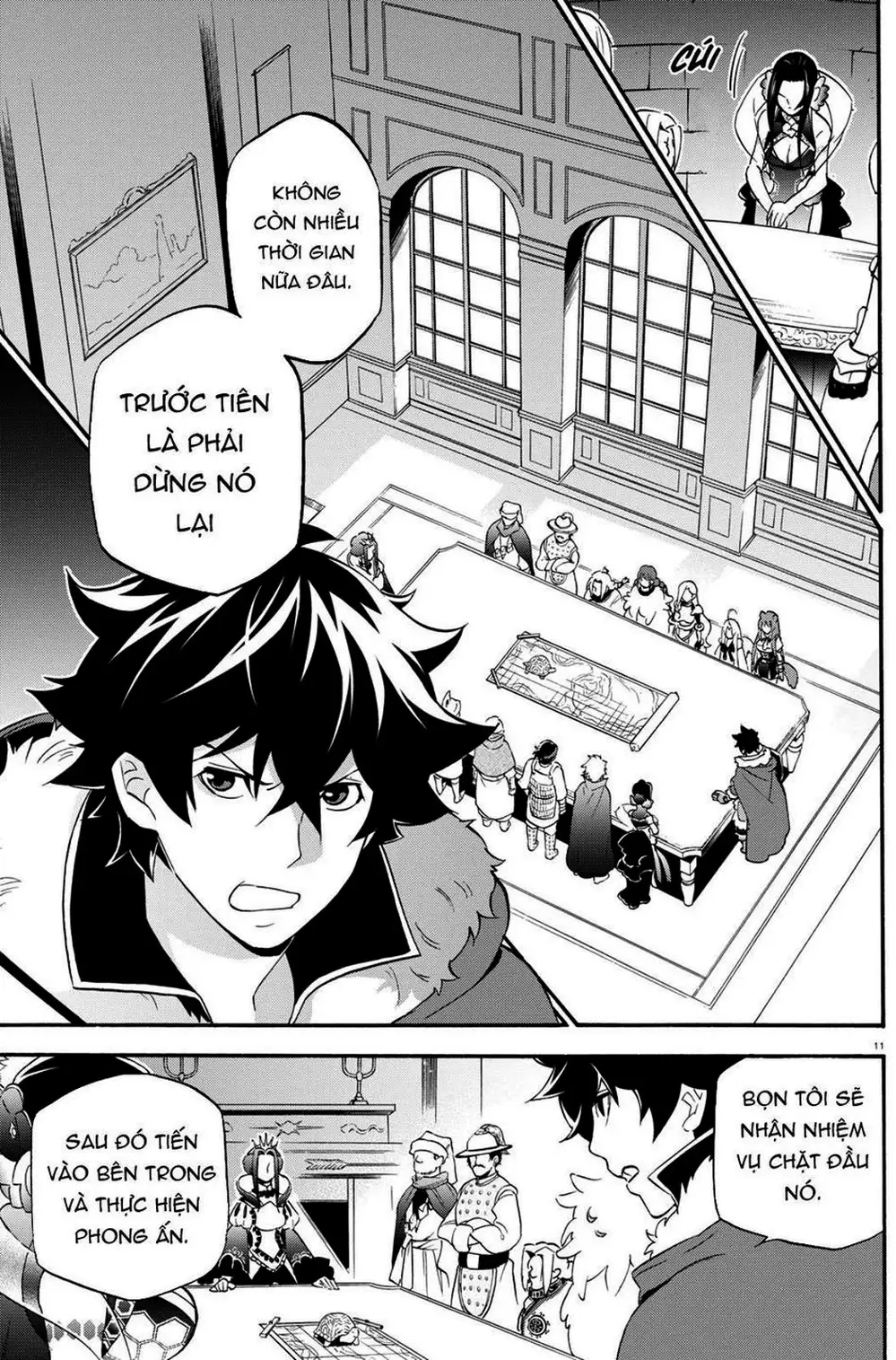 Truyện Tranh Sự Trỗi Dậy Của Anh Hùng Khiên trang 6