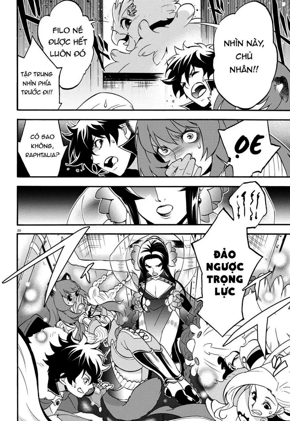 Truyện Tranh Sự Trỗi Dậy Của Anh Hùng Khiên trang 6