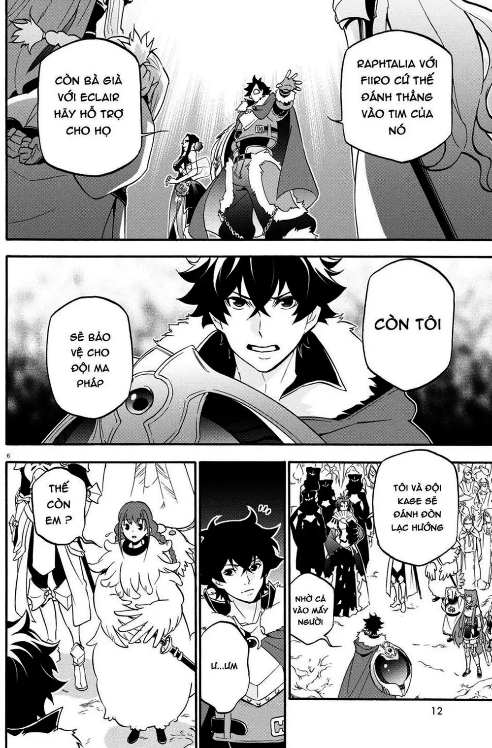 Truyện Tranh Sự Trỗi Dậy Của Anh Hùng Khiên trang 6
