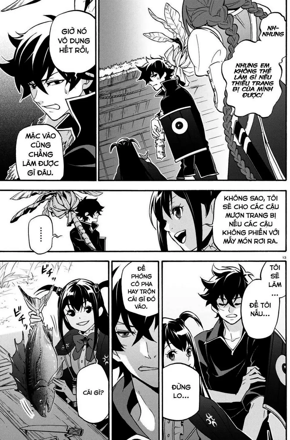 Truyện Tranh Sự Trỗi Dậy Của Anh Hùng Khiên trang 6