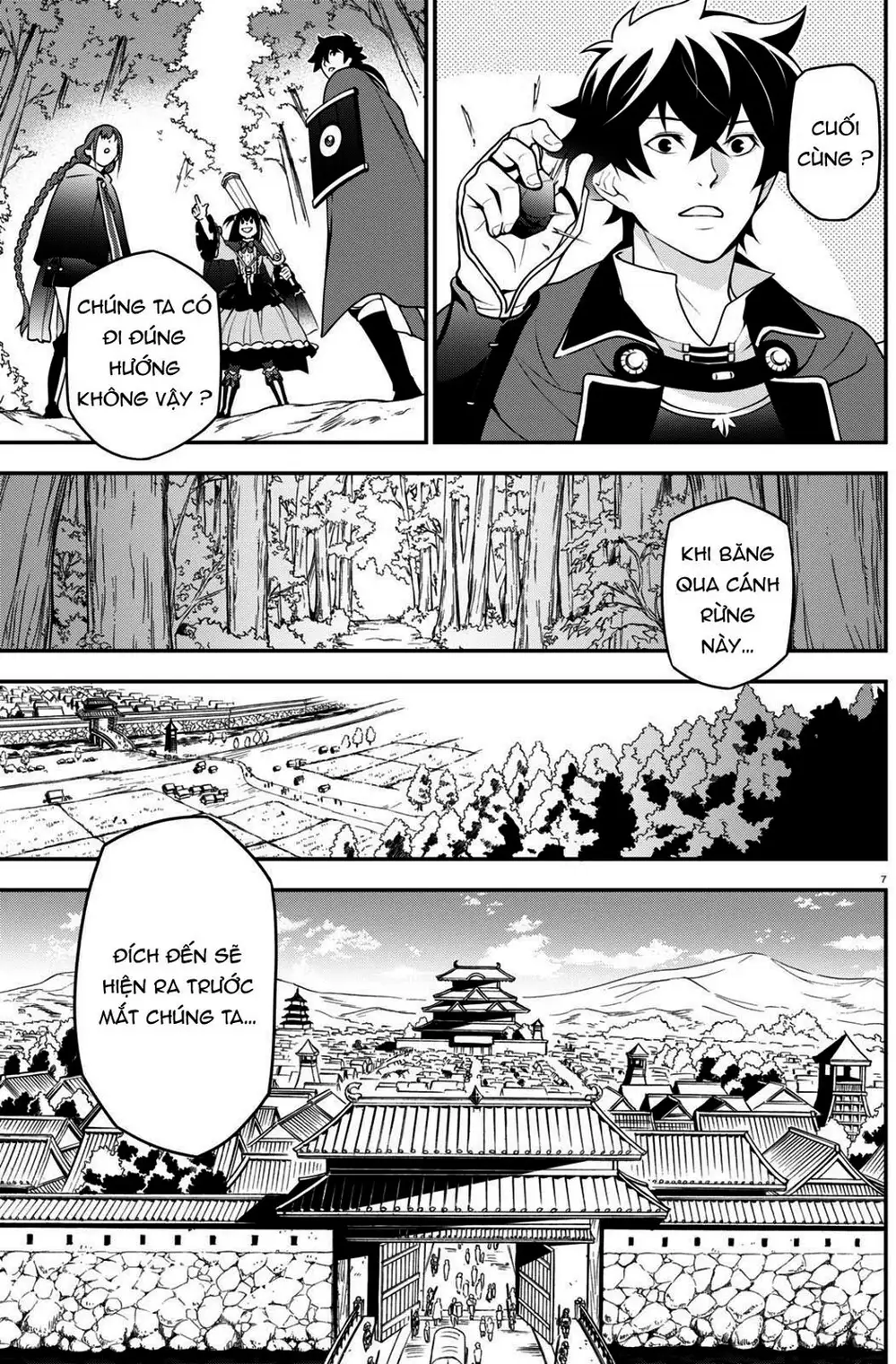 Truyện Tranh Sự Trỗi Dậy Của Anh Hùng Khiên trang 6