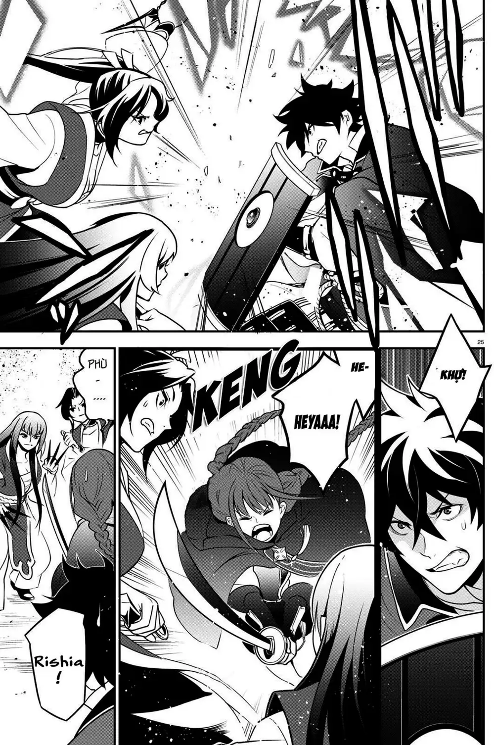 Truyện Tranh Sự Trỗi Dậy Của Anh Hùng Khiên trang 6