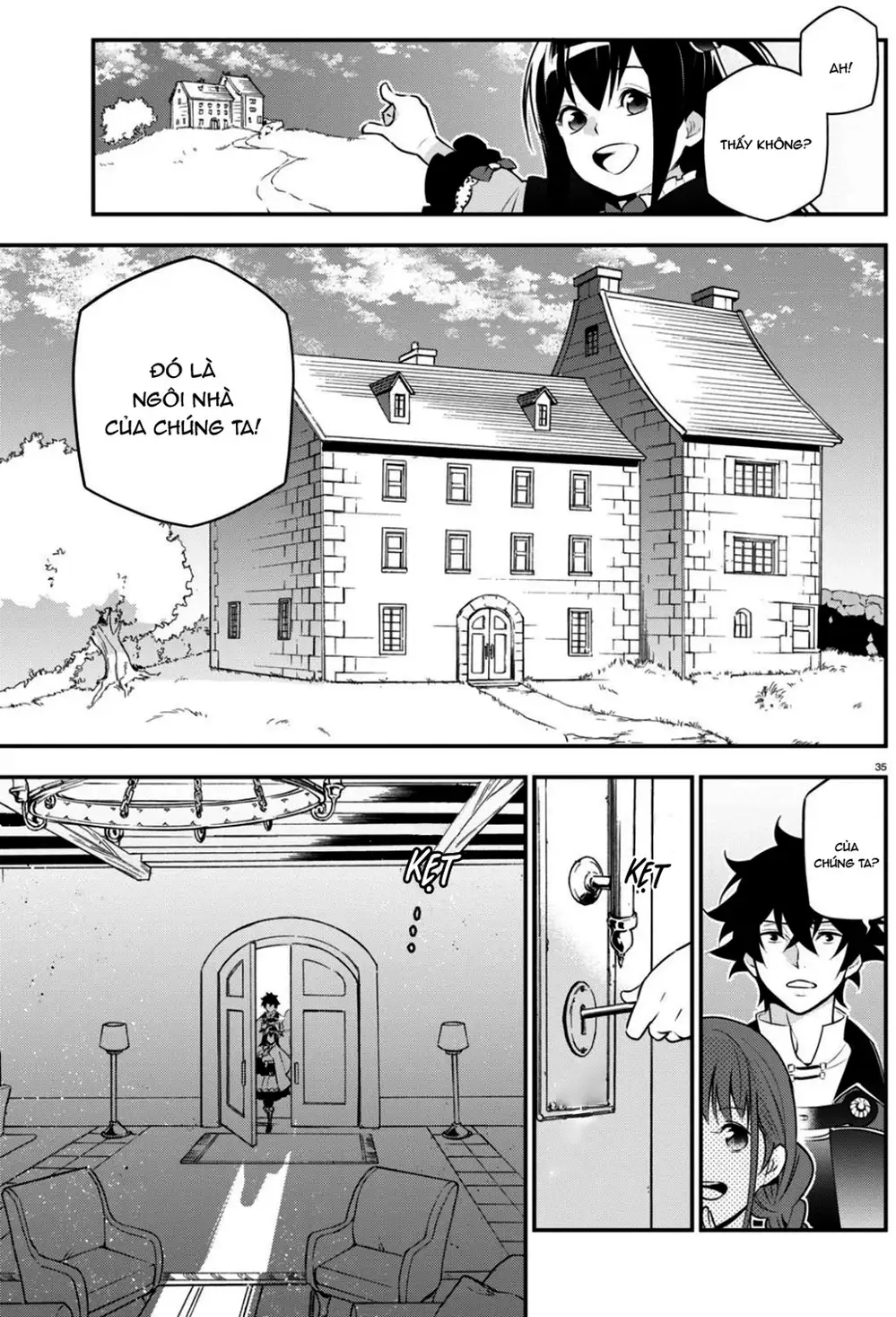 Truyện Tranh Sự Trỗi Dậy Của Anh Hùng Khiên trang 6