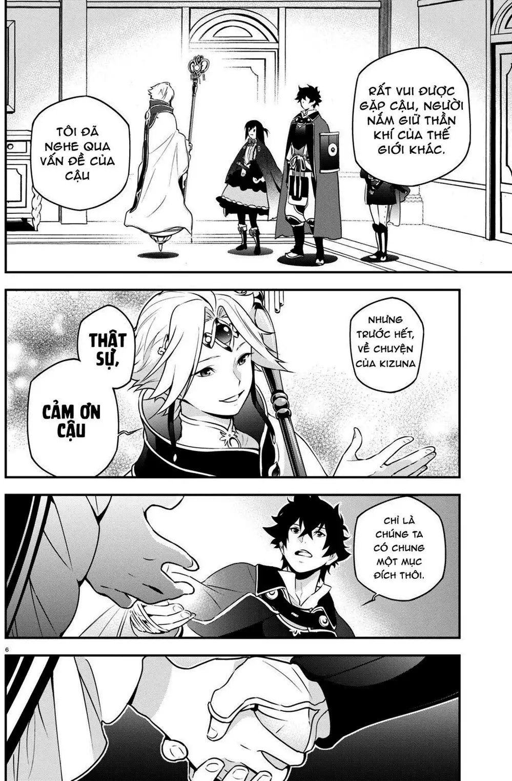 Truyện Tranh Sự Trỗi Dậy Của Anh Hùng Khiên trang 6