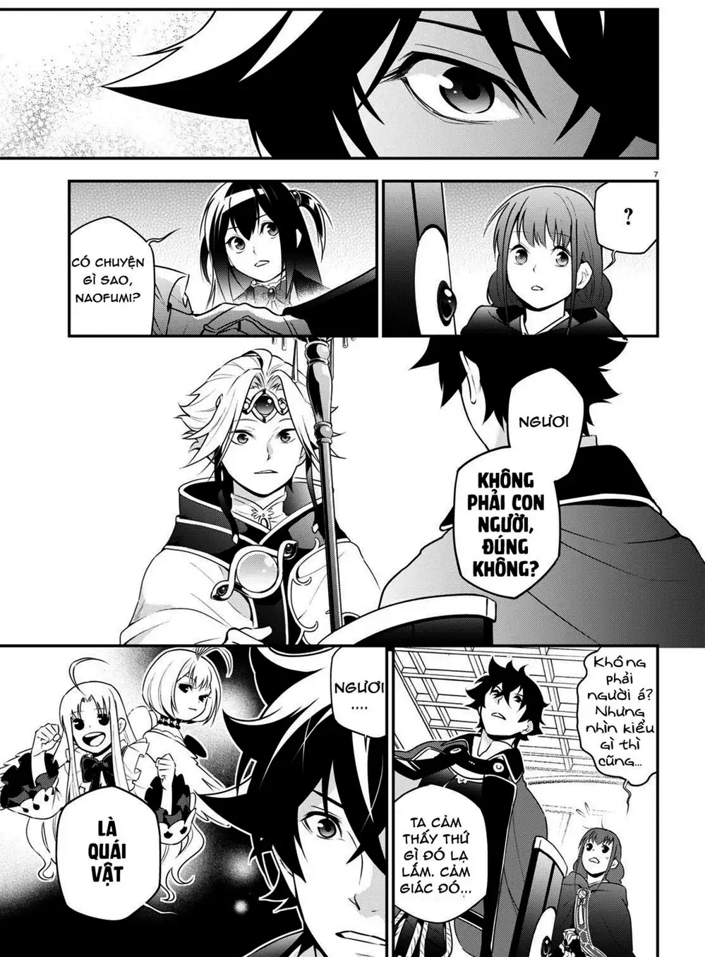 Truyện Tranh Sự Trỗi Dậy Của Anh Hùng Khiên trang 6