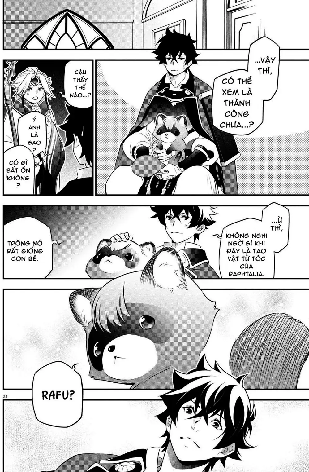 Truyện Tranh Sự Trỗi Dậy Của Anh Hùng Khiên trang 6