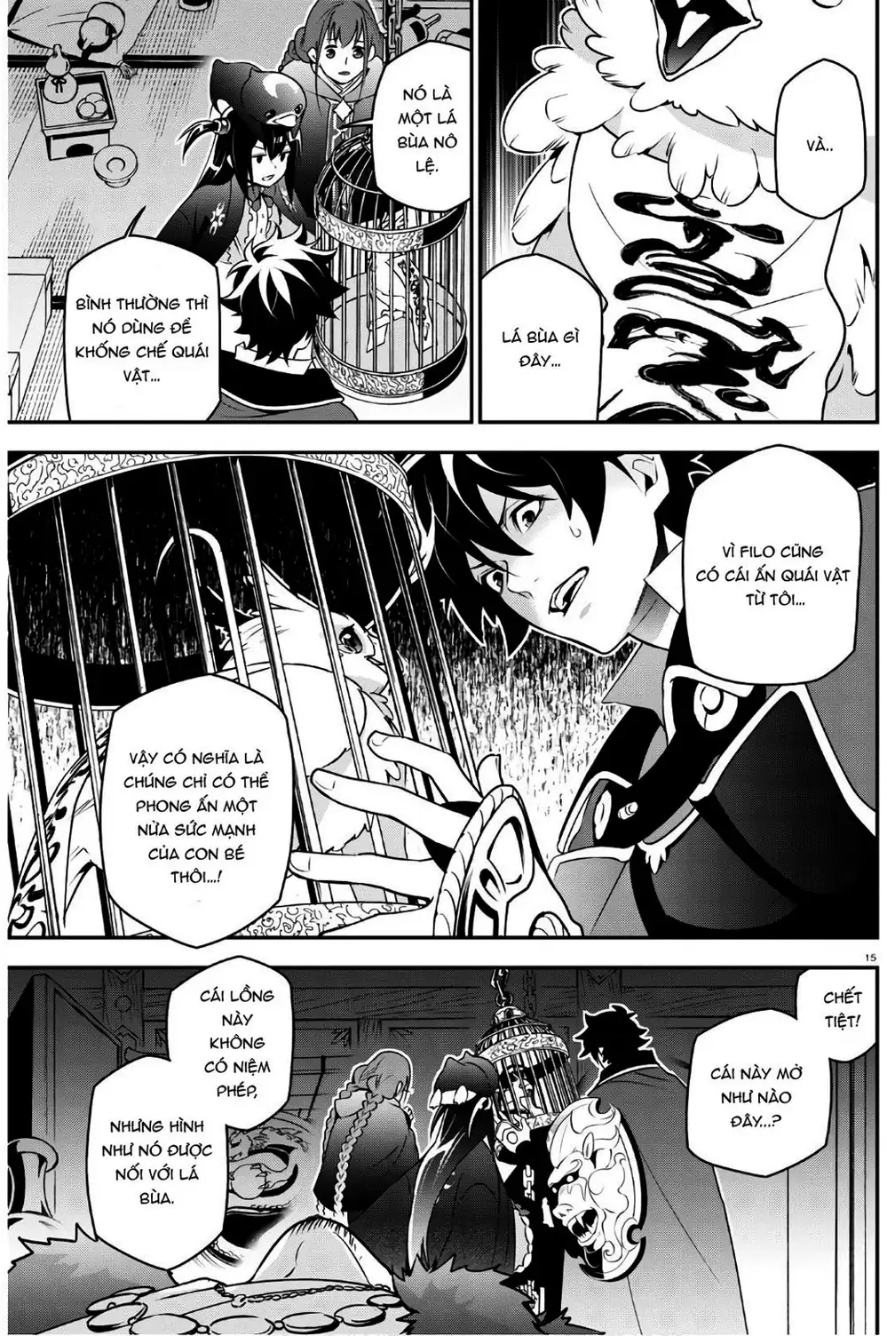 Truyện Tranh Sự Trỗi Dậy Của Anh Hùng Khiên trang 6