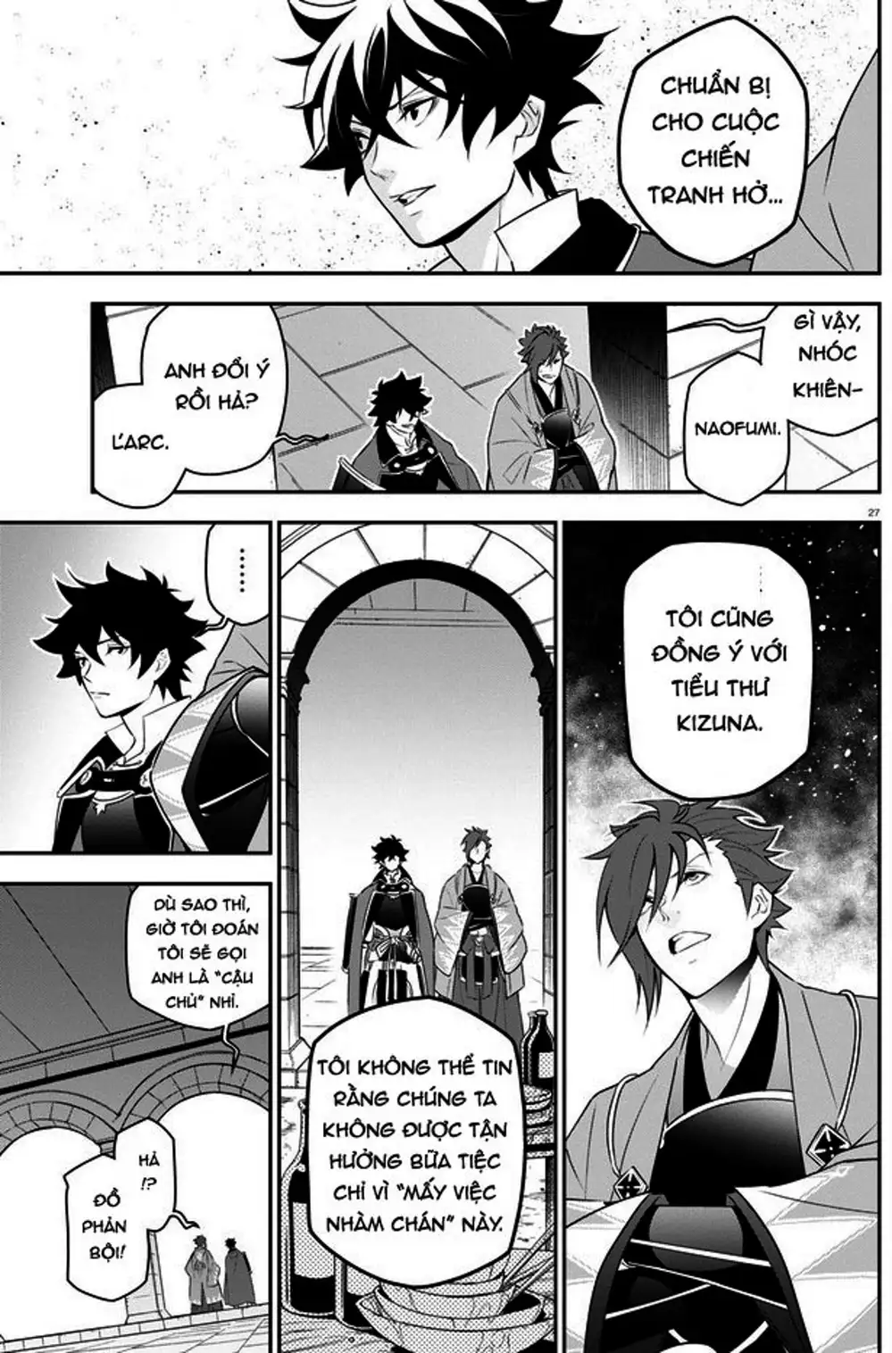 Truyện Tranh Sự Trỗi Dậy Của Anh Hùng Khiên trang 6