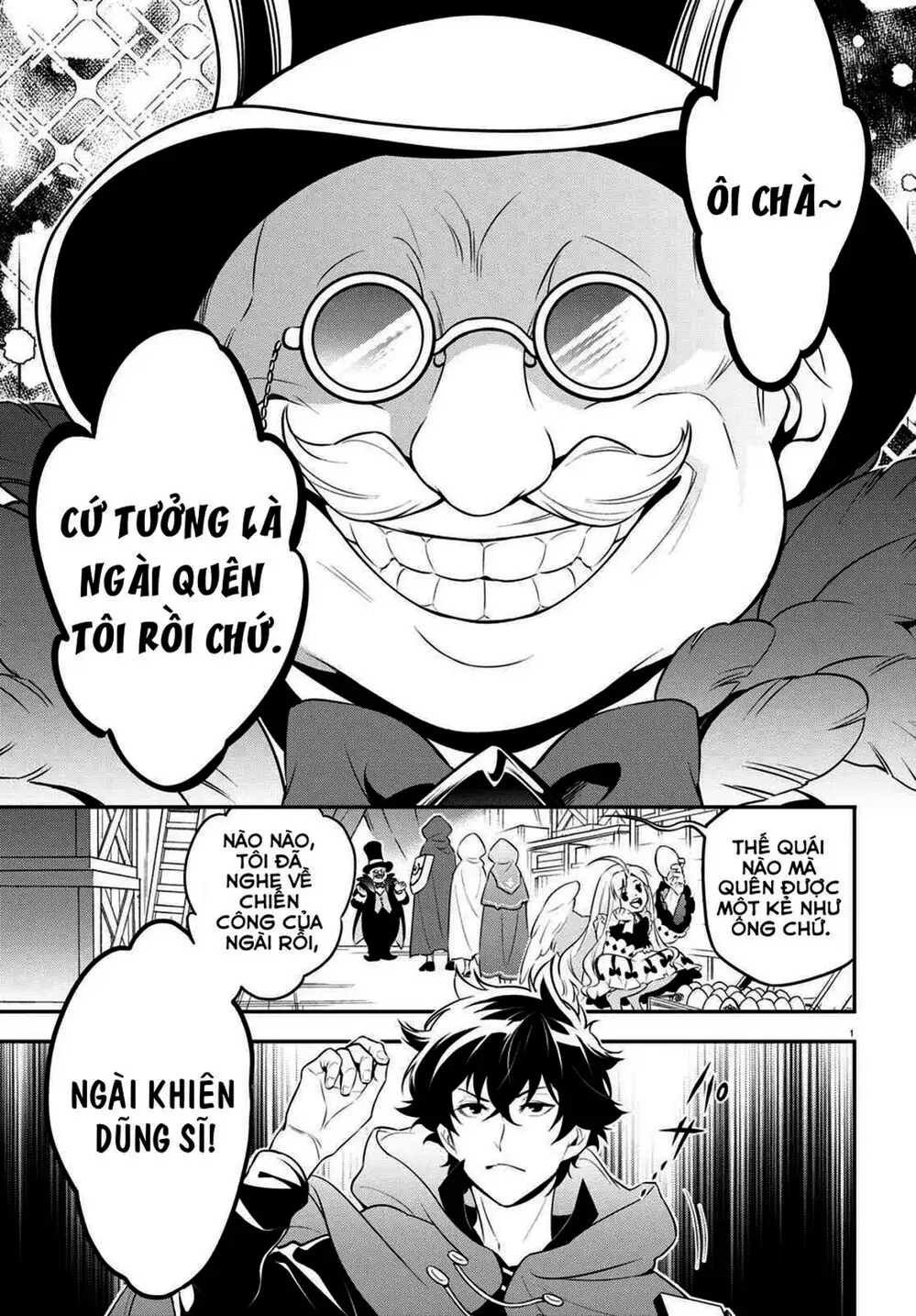 Truyện Tranh Sự Trỗi Dậy Của Anh Hùng Khiên trang 6