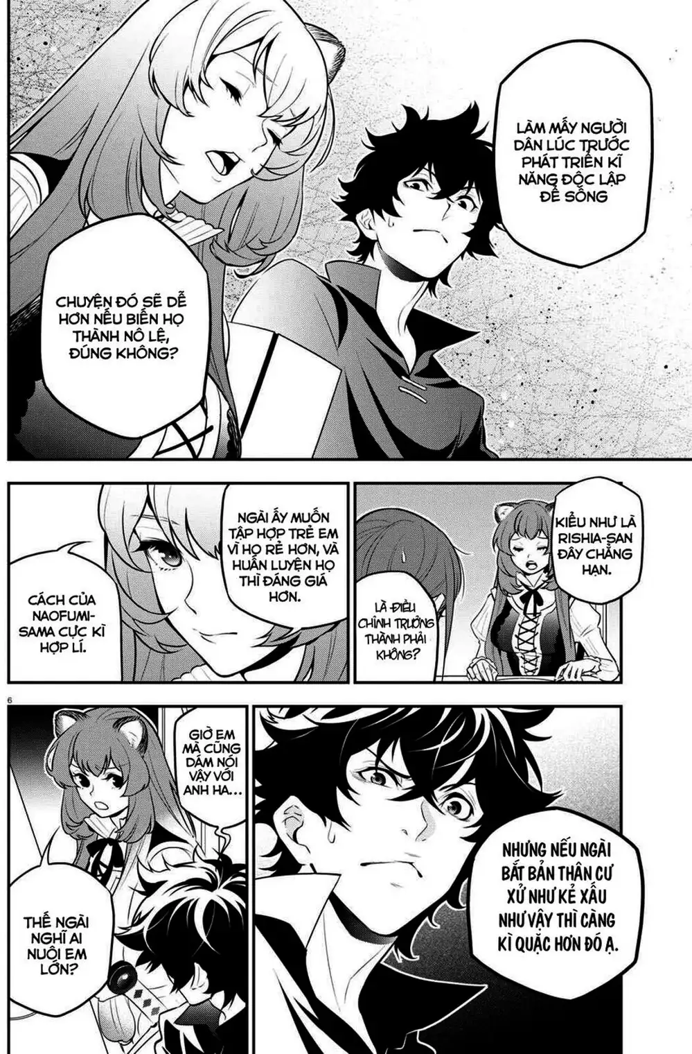 Truyện Tranh Sự Trỗi Dậy Của Anh Hùng Khiên trang 6