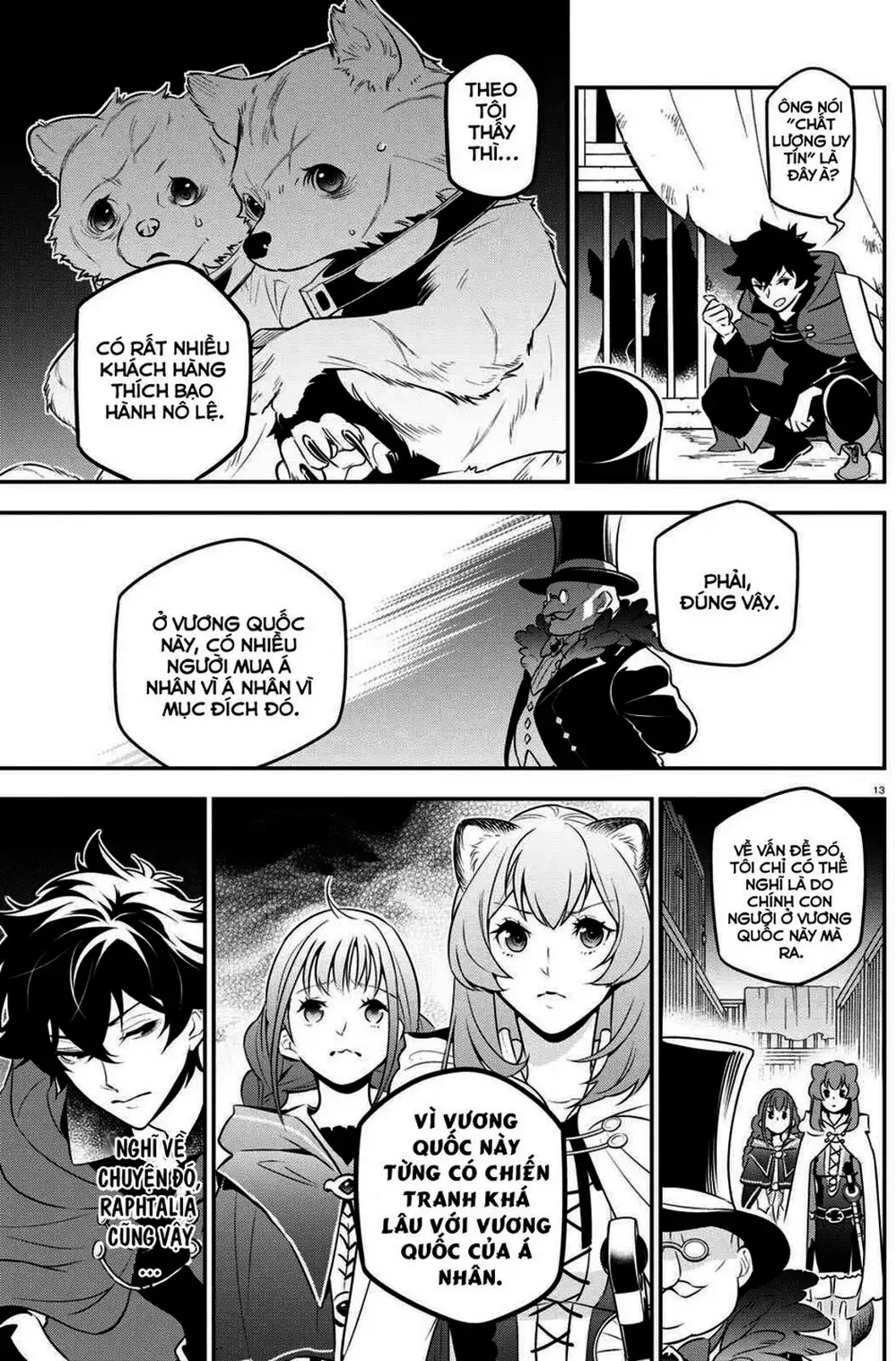 Truyện Tranh Sự Trỗi Dậy Của Anh Hùng Khiên trang 6