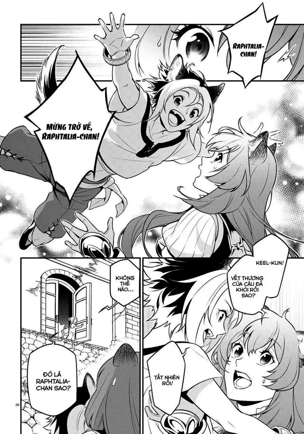 Truyện Tranh Sự Trỗi Dậy Của Anh Hùng Khiên trang 6