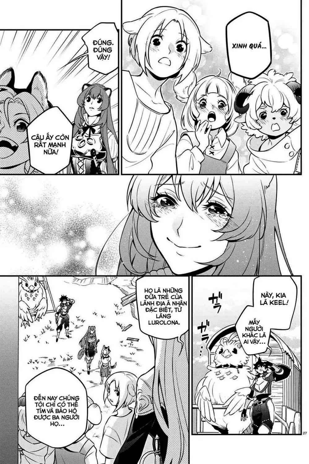 Truyện Tranh Sự Trỗi Dậy Của Anh Hùng Khiên trang 6