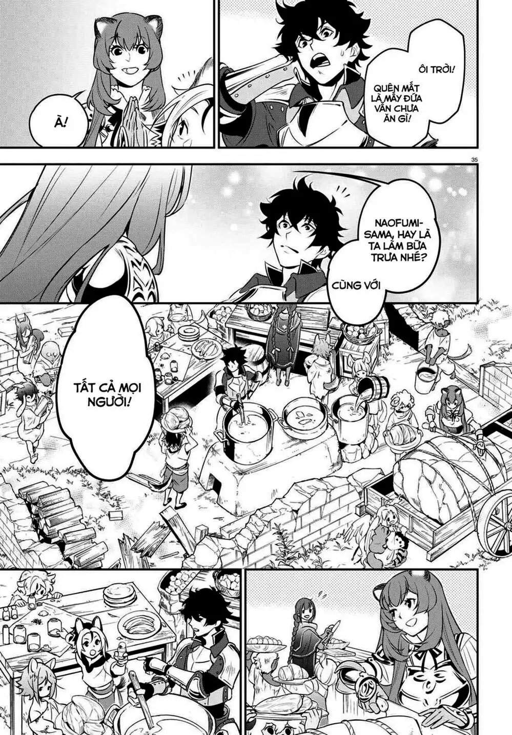 Truyện Tranh Sự Trỗi Dậy Của Anh Hùng Khiên trang 6