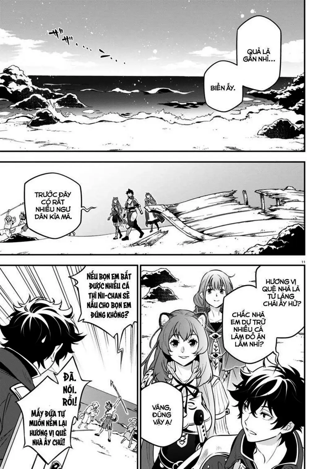 Truyện Tranh Sự Trỗi Dậy Của Anh Hùng Khiên trang 6