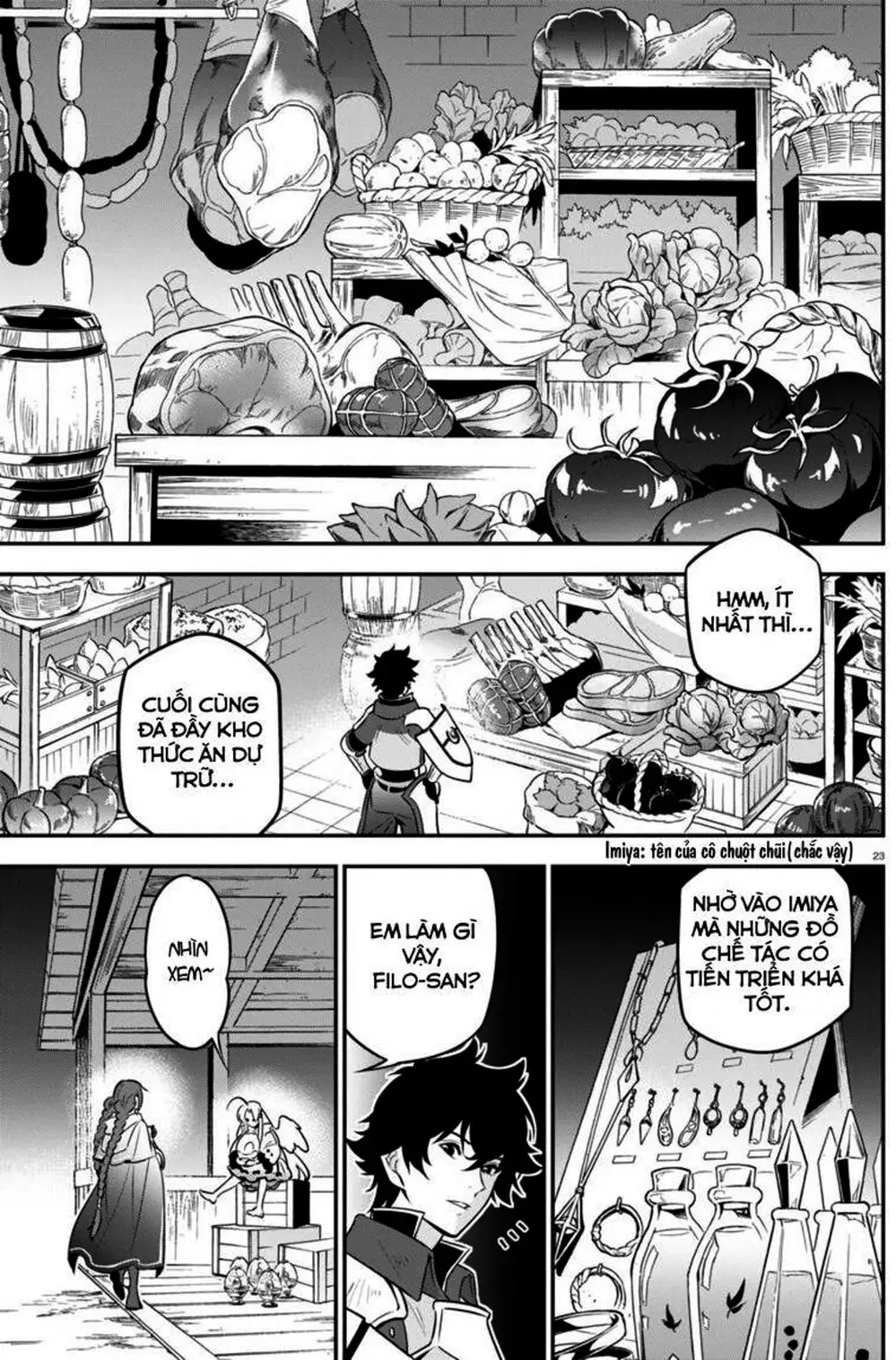 Truyện Tranh Sự Trỗi Dậy Của Anh Hùng Khiên trang 6