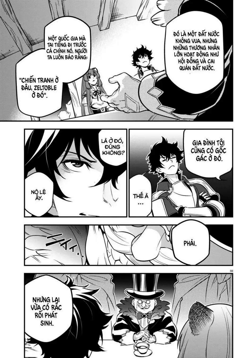 Truyện Tranh Sự Trỗi Dậy Của Anh Hùng Khiên trang 6