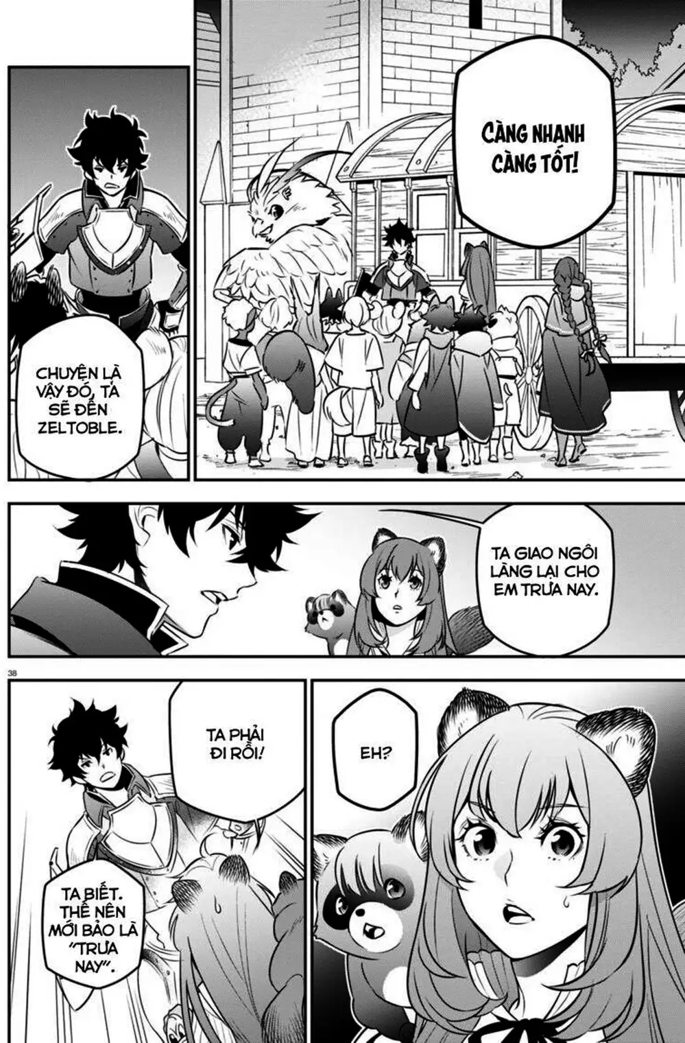 Truyện Tranh Sự Trỗi Dậy Của Anh Hùng Khiên trang 6