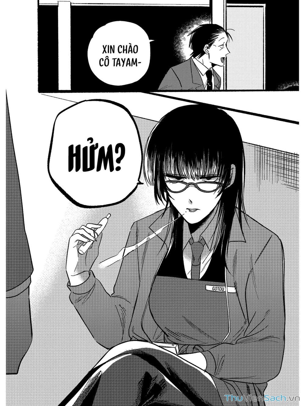 Truyện Tranh Tại Phía Sau Siêu Thị Cùng Em Hút Thuốc - Suupaa No Ura Yani Suu Hanashi trang 4