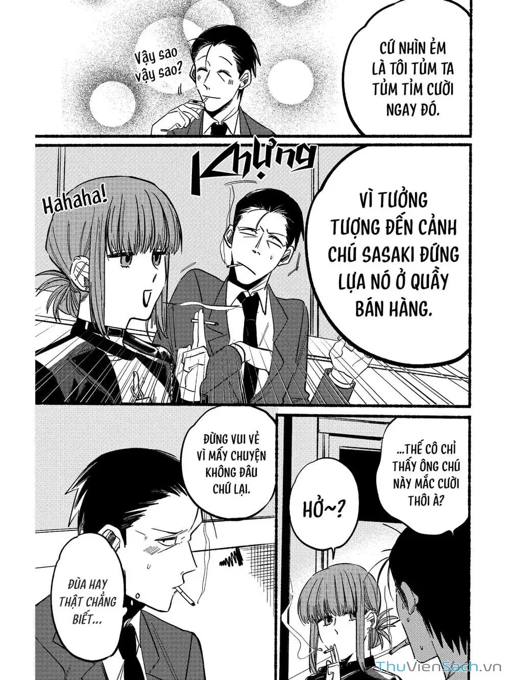 Truyện Tranh Tại Phía Sau Siêu Thị Cùng Em Hút Thuốc - Suupaa No Ura Yani Suu Hanashi trang 4