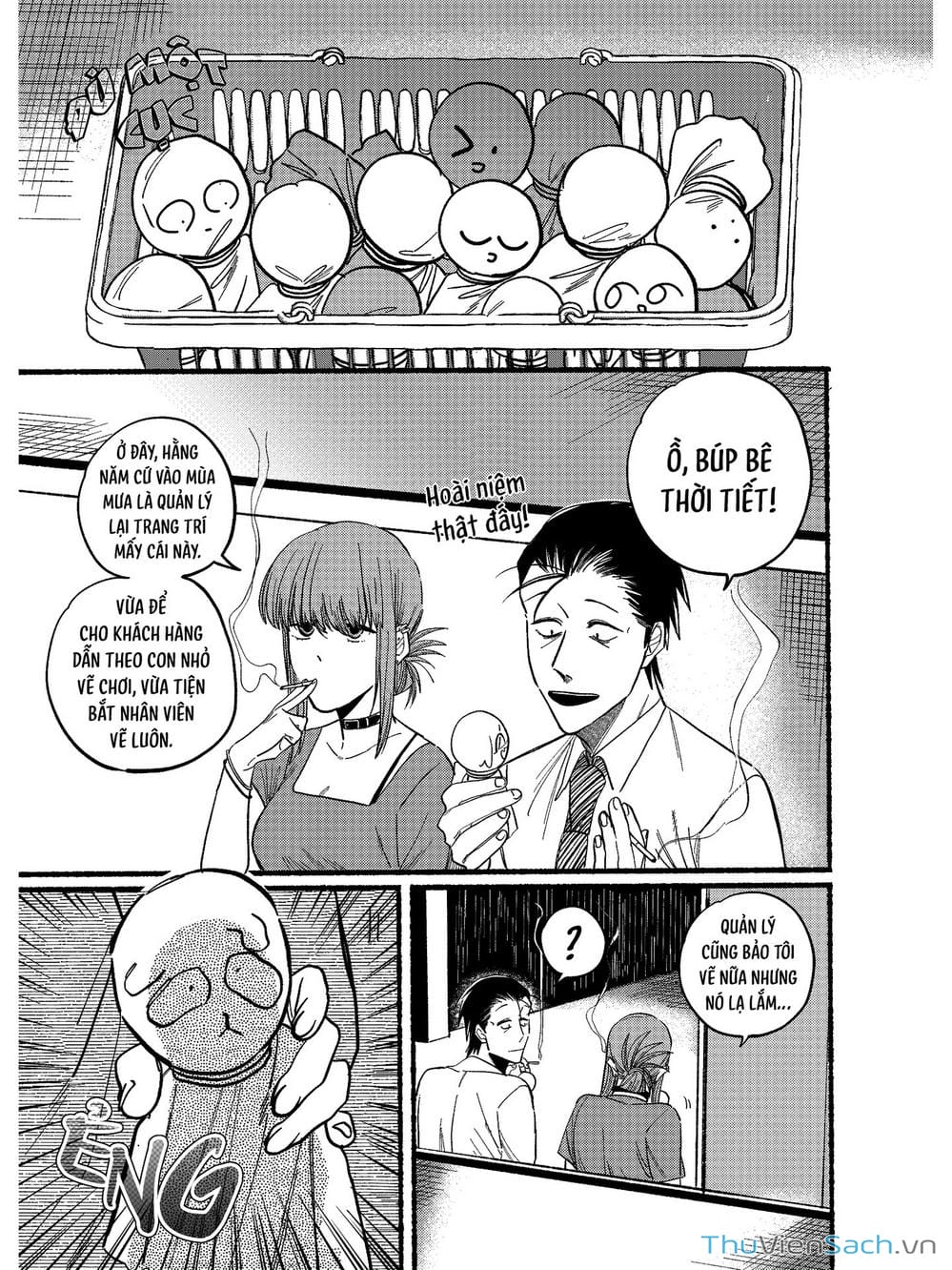 Truyện Tranh Tại Phía Sau Siêu Thị Cùng Em Hút Thuốc - Suupaa No Ura Yani Suu Hanashi trang 4