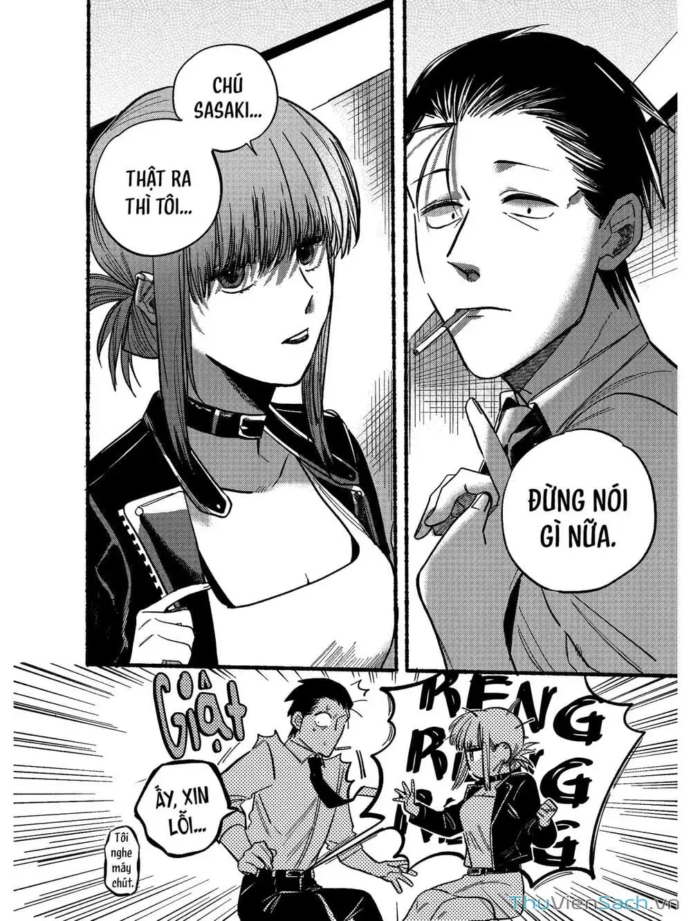 Truyện Tranh Tại Phía Sau Siêu Thị Cùng Em Hút Thuốc - Suupaa No Ura Yani Suu Hanashi trang 4