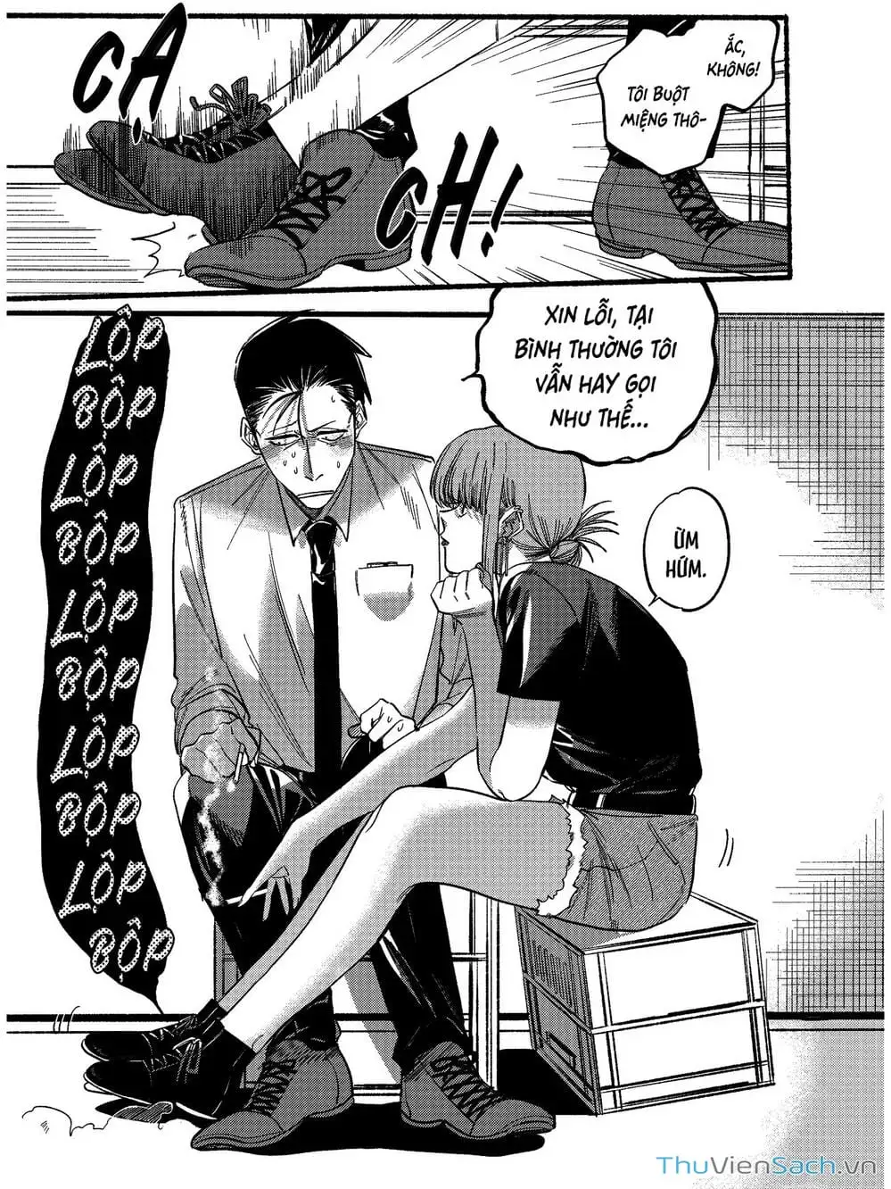 Truyện Tranh Tại Phía Sau Siêu Thị Cùng Em Hút Thuốc - Suupaa No Ura Yani Suu Hanashi trang 4