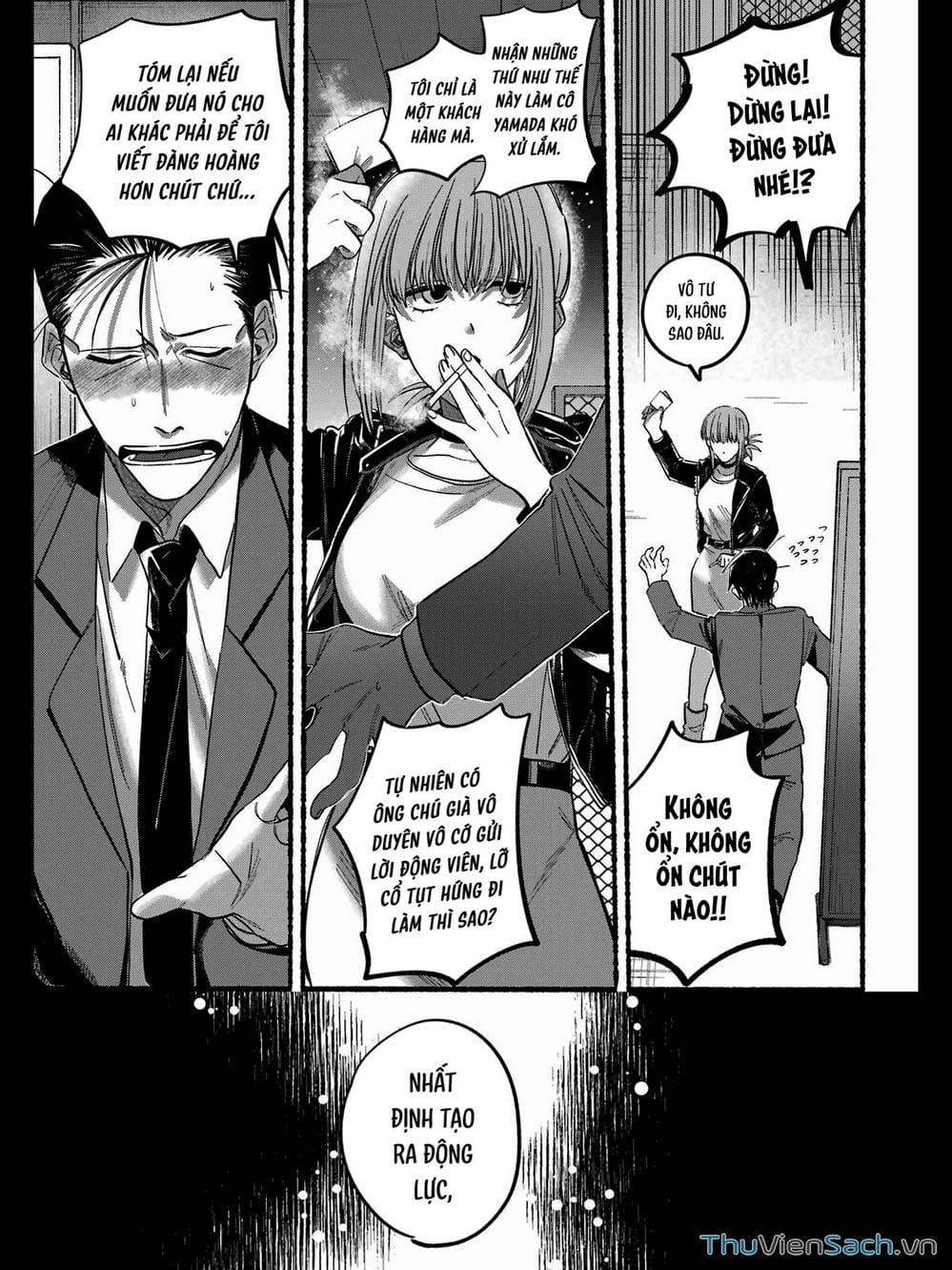 Truyện Tranh Tại Phía Sau Siêu Thị Cùng Em Hút Thuốc - Suupaa No Ura Yani Suu Hanashi trang 4