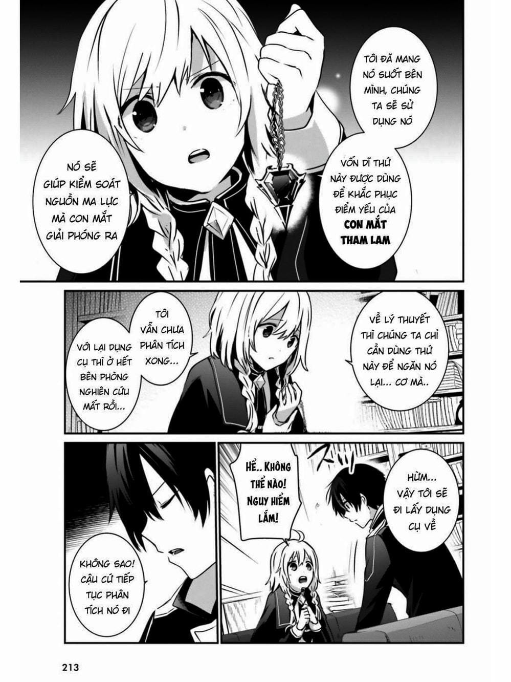 Truyện Tranh Ta Muốn Trở Thành Chúa Tể Bóng Tối! trang 5