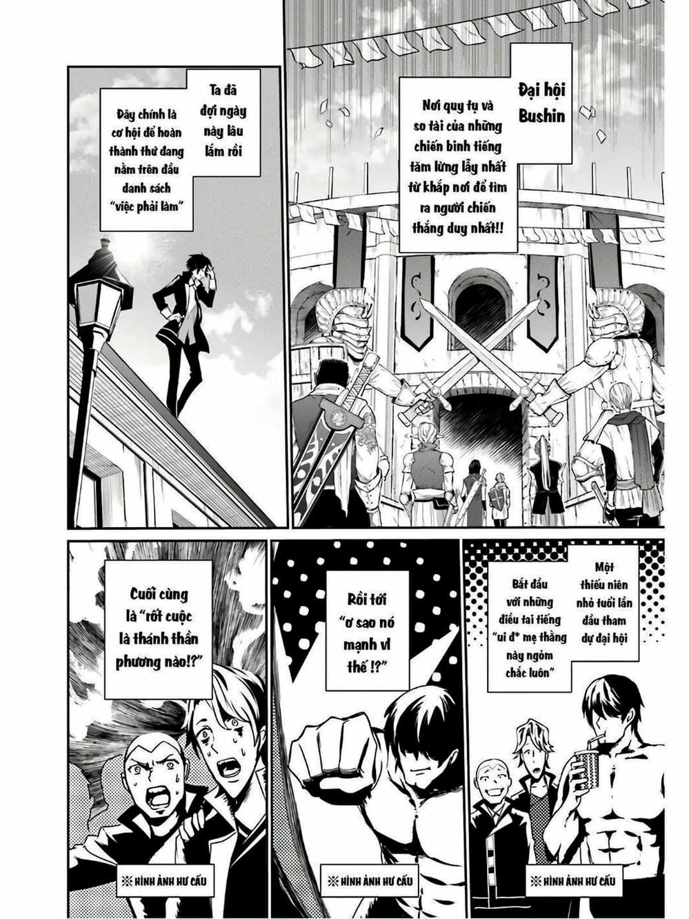 Truyện Tranh Ta Muốn Trở Thành Chúa Tể Bóng Tối! trang 5