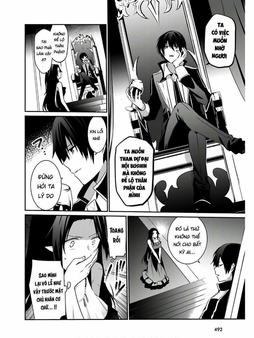 Truyện Tranh Ta Muốn Trở Thành Chúa Tể Bóng Tối! trang 5