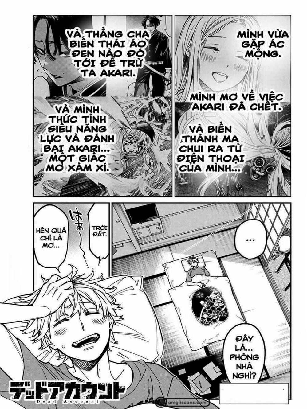 Truyện Tranh Tài Khoản Ma Quái - Shikabanegari trang 8