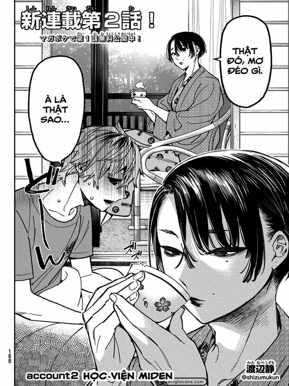 Truyện Tranh Tài Khoản Ma Quái - Shikabanegari trang 8