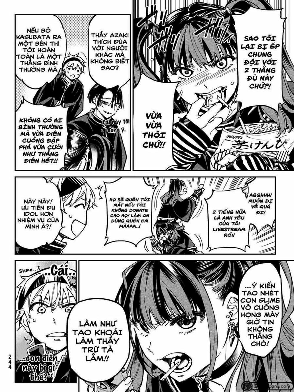 Truyện Tranh Tài Khoản Ma Quái - Shikabanegari trang 8